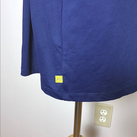 L'OEUF POCHE' Medium Navy Blue Made in USA Athletic Dress Tennis Golf Pickleball - Picture 8 of 12